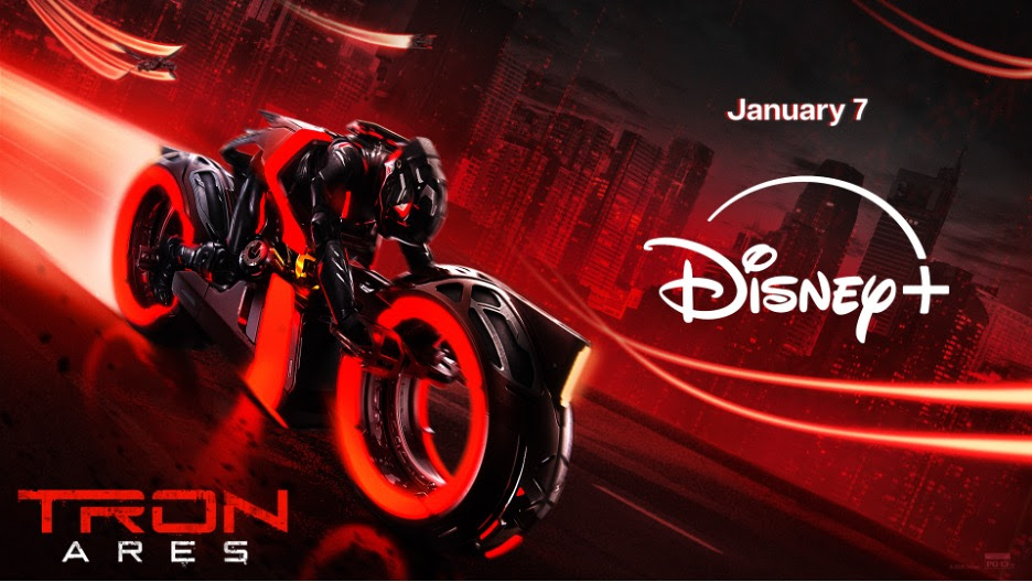 TRON: ARES MAKES ITS STREAMING DEBUT JANUARY 7